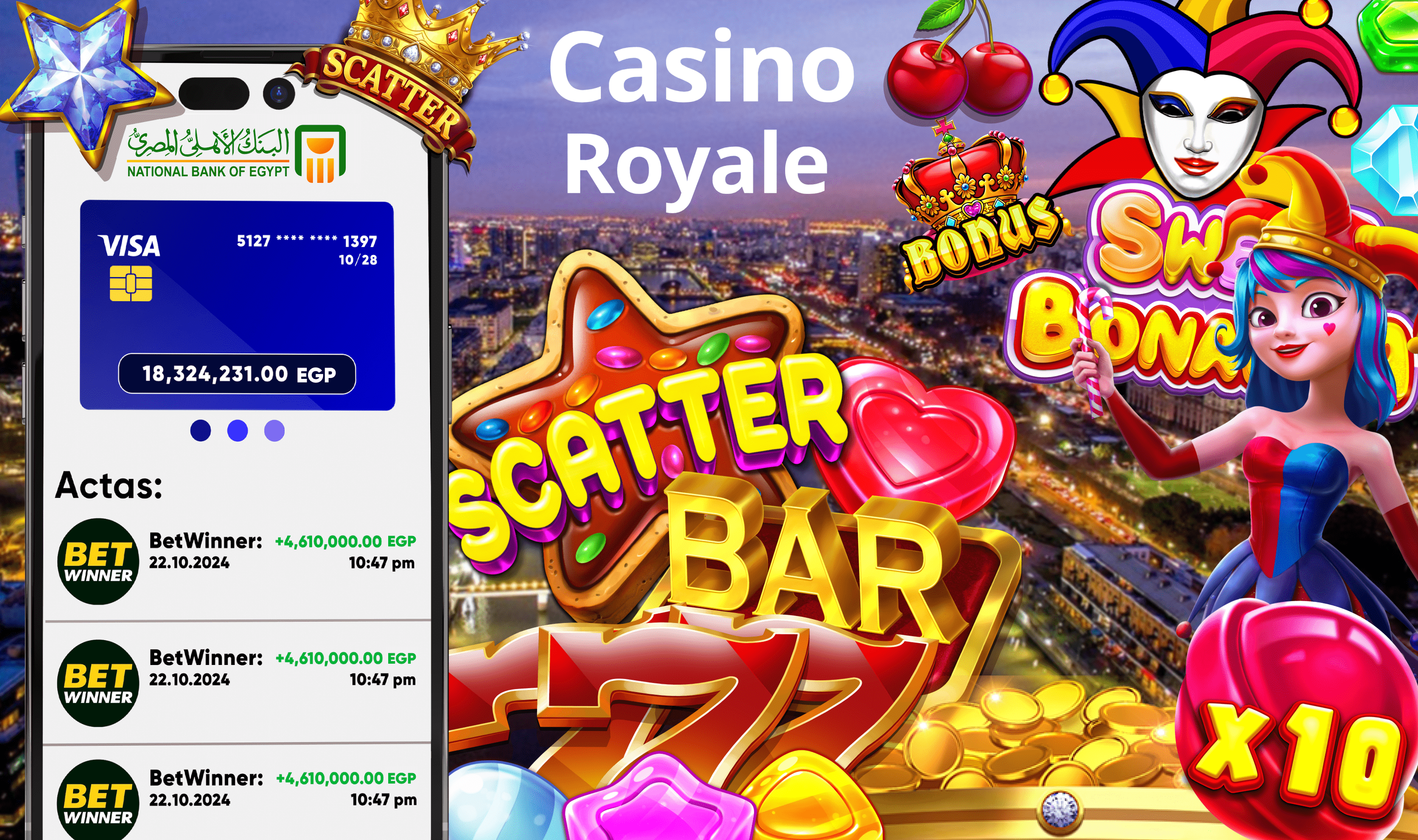 Egypt Casino™ Screenshot